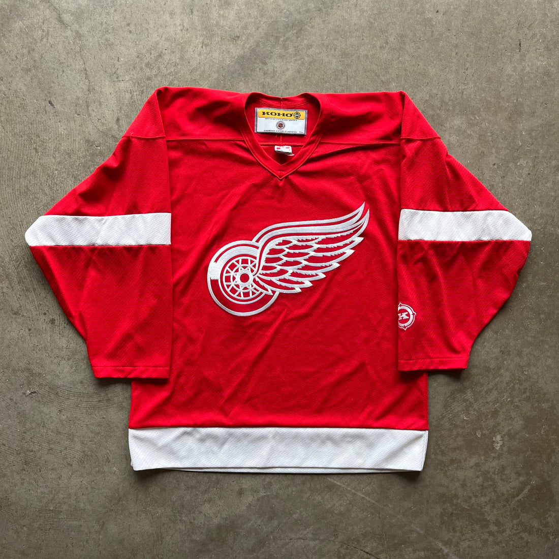 L 90s Detroit Red Wings Crewneck