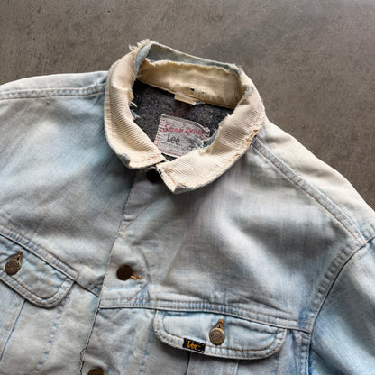 XL 1990s Lee Storm Rider Thrashed Denim Jacket