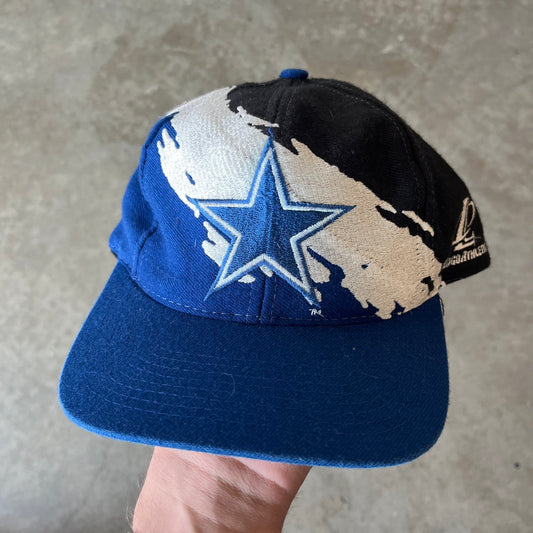 90s Cowboys Splash Snapback Hat