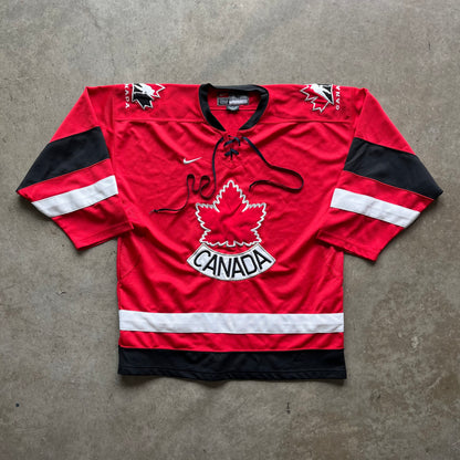 L 00s Nike Canada Hockey Jersey