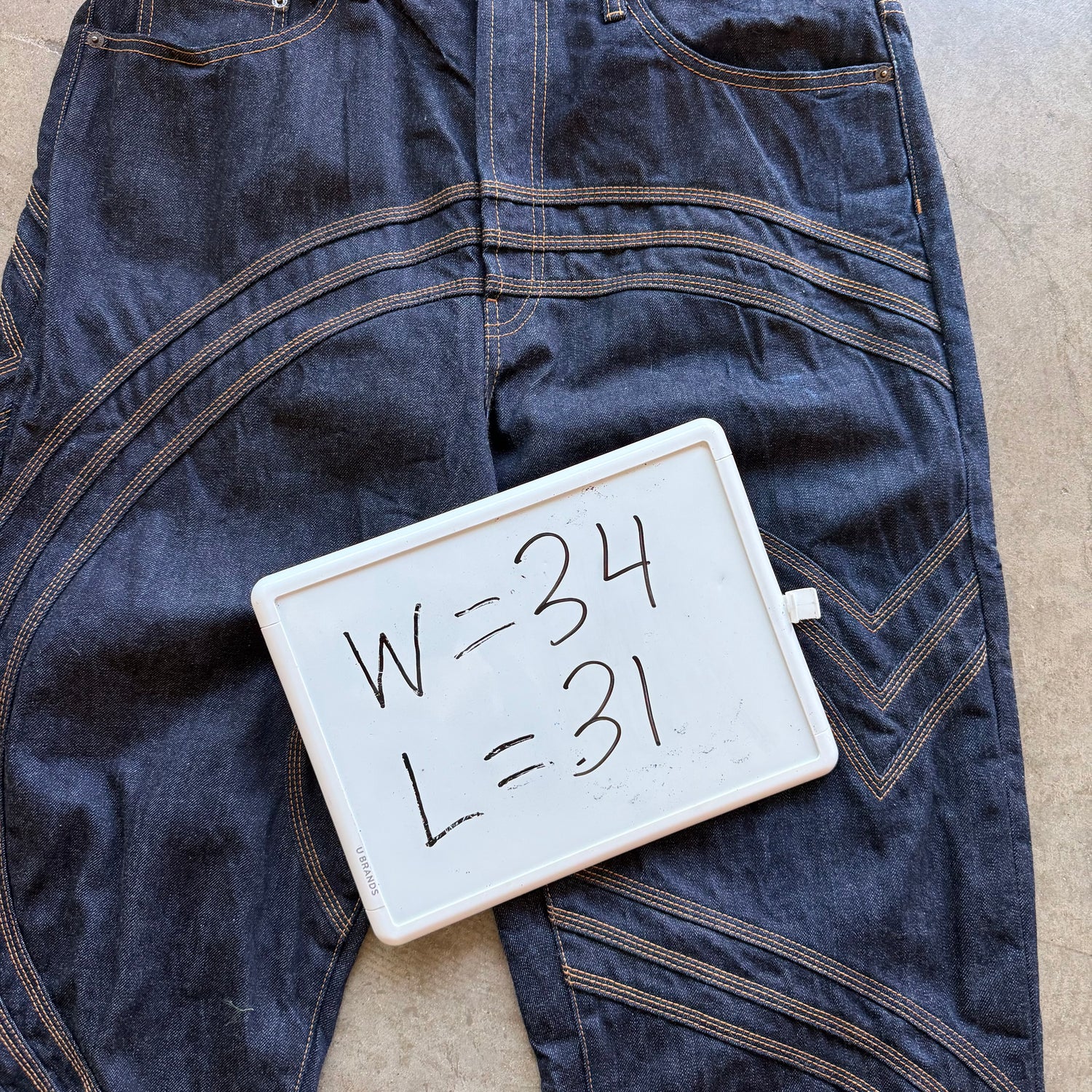 34x31 Supreme S Logo Baggy Jeans