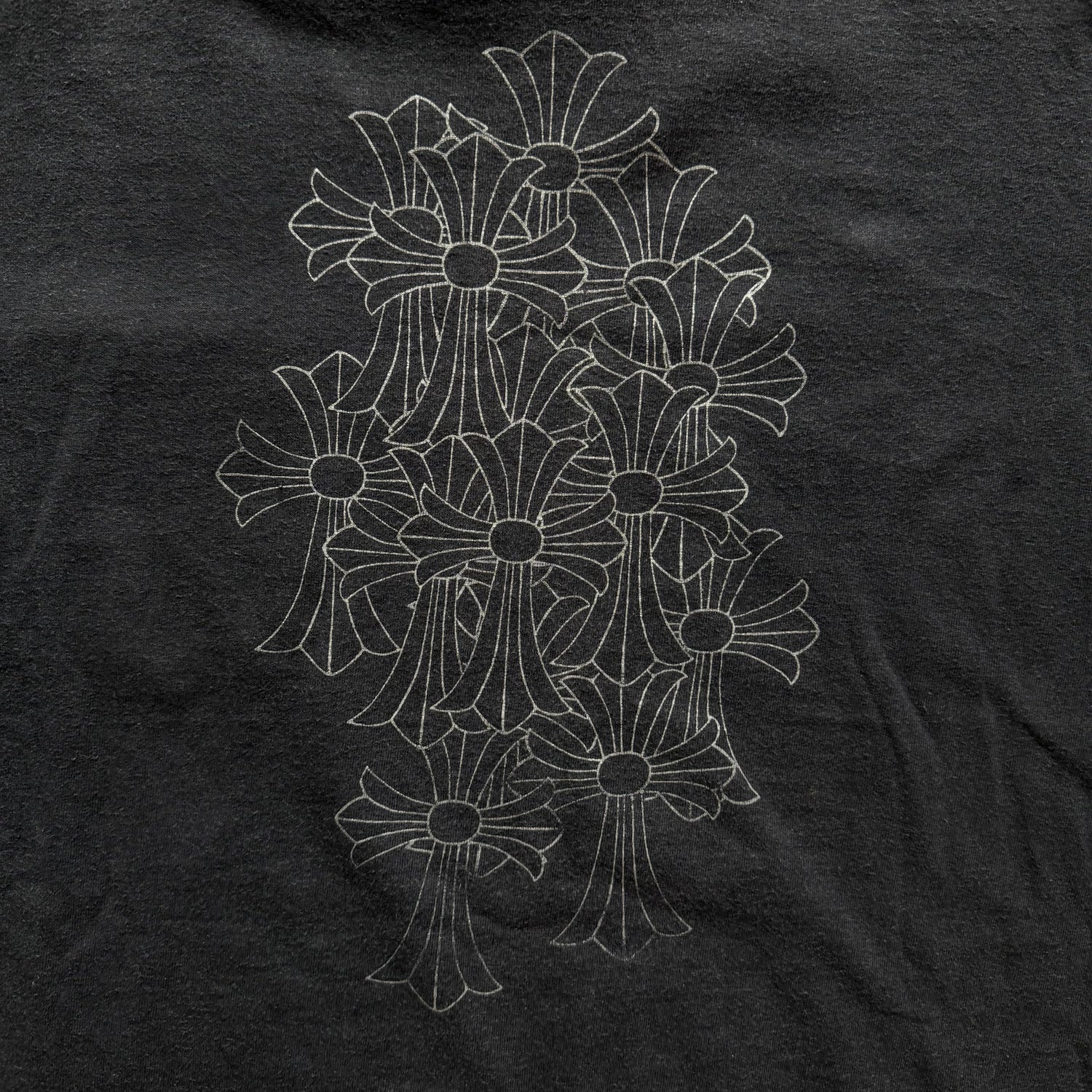 L Vintage Chrome Hearts Cemetery Tee