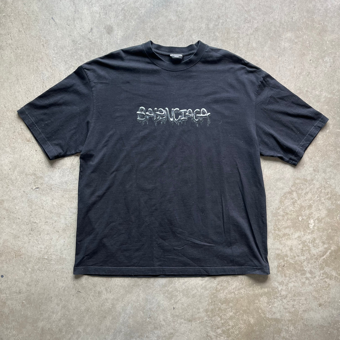 XXL Balenciaga Black Slime Tee