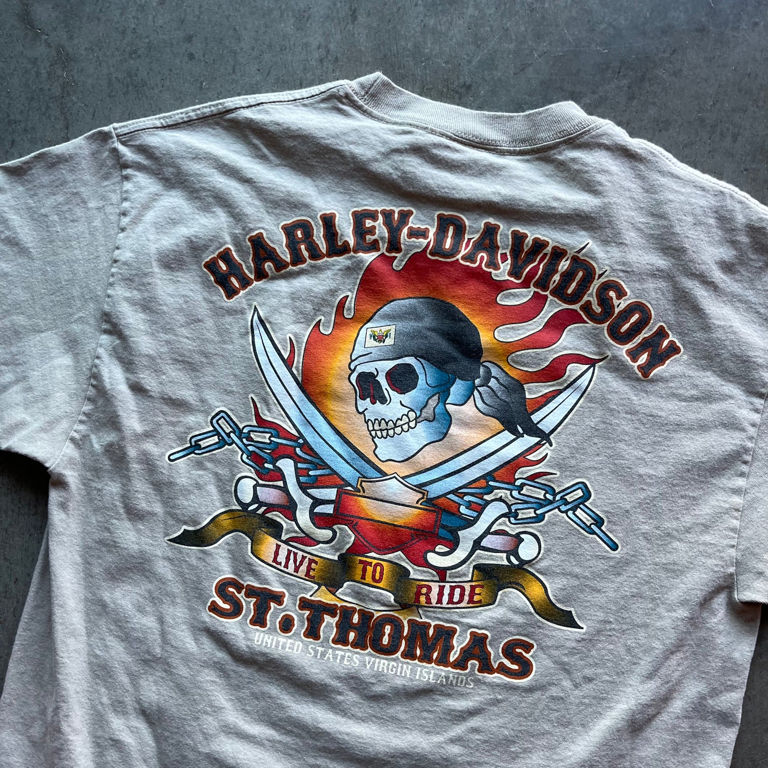 L 00s St Thomas Harley Tee
