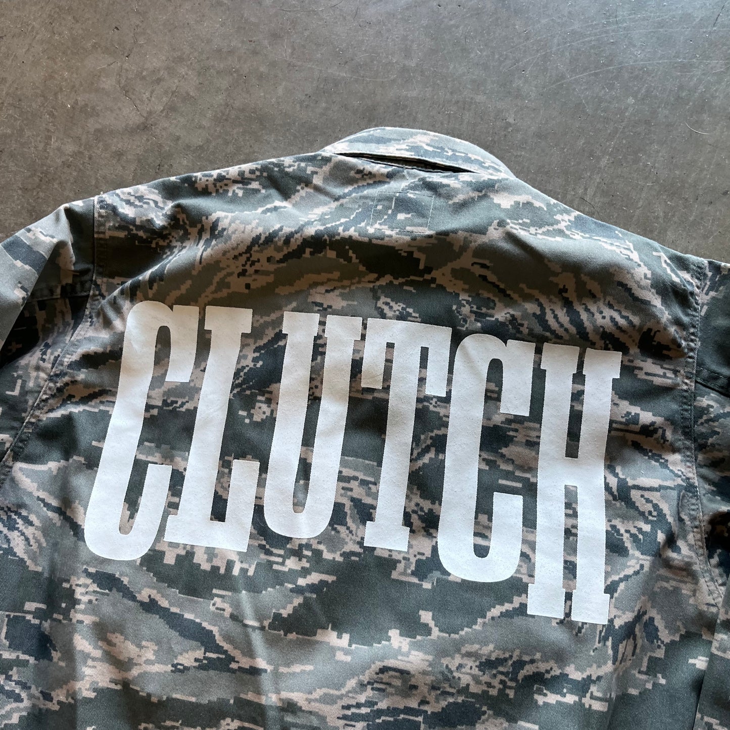 S Clutch Digital Camo Army Jacket