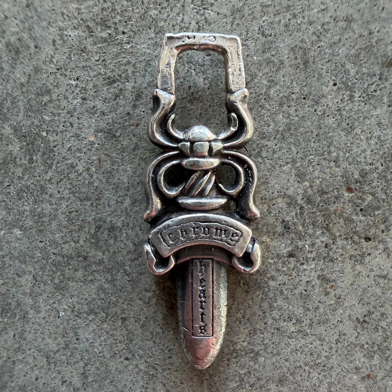 Chrome Hearts Dagger Zipper Pendant