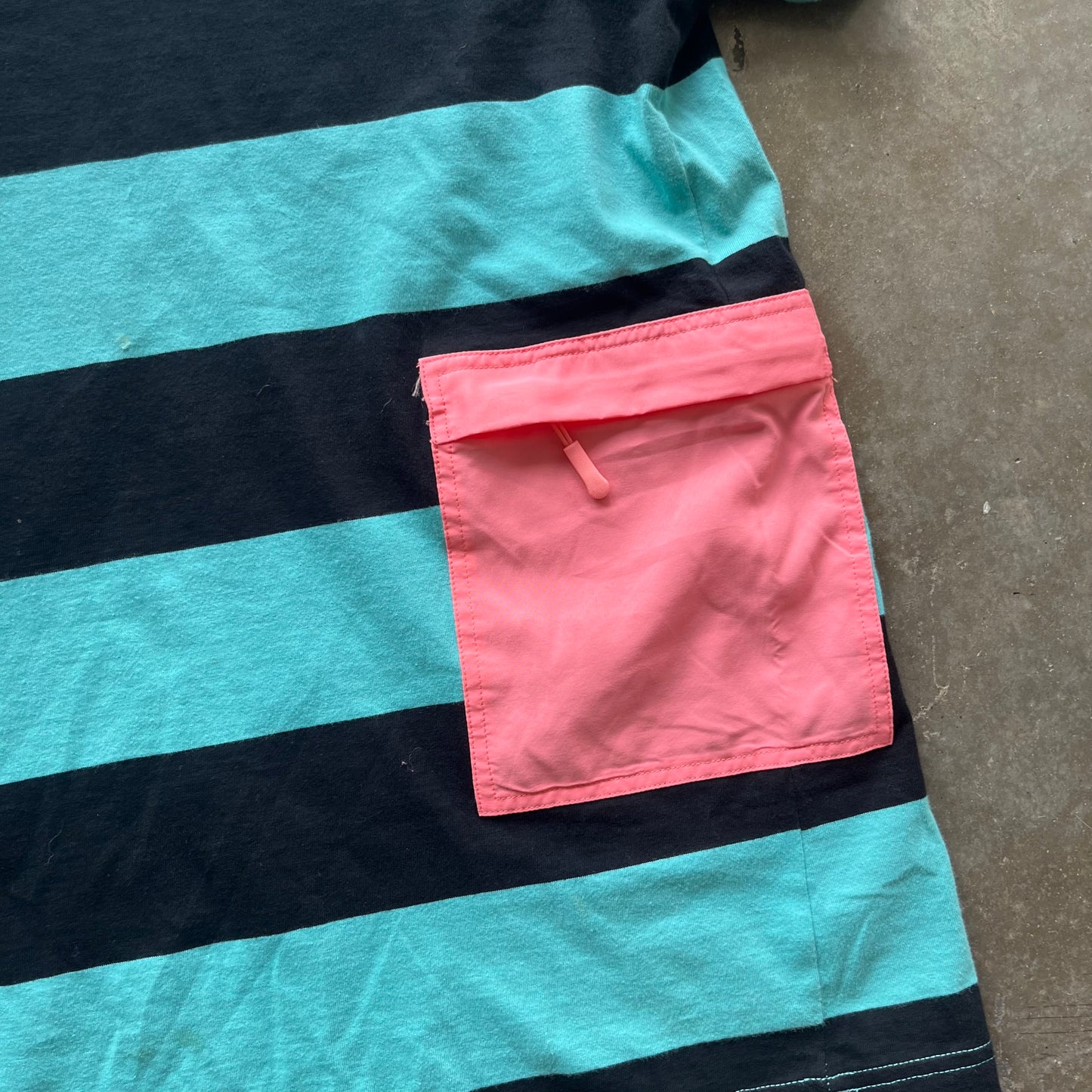 L Striped BBC Tee