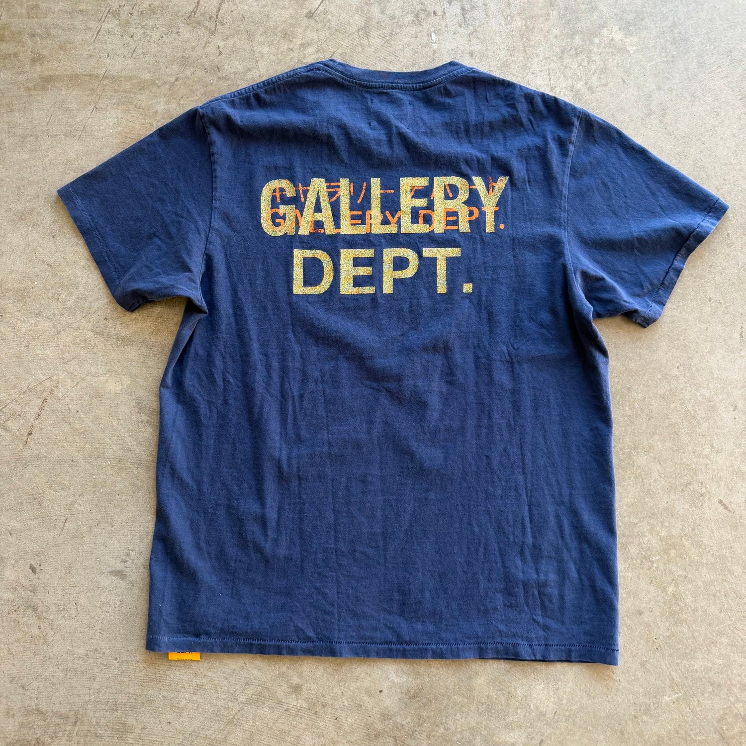 L Gallery Dept Tokyo Tee Navy