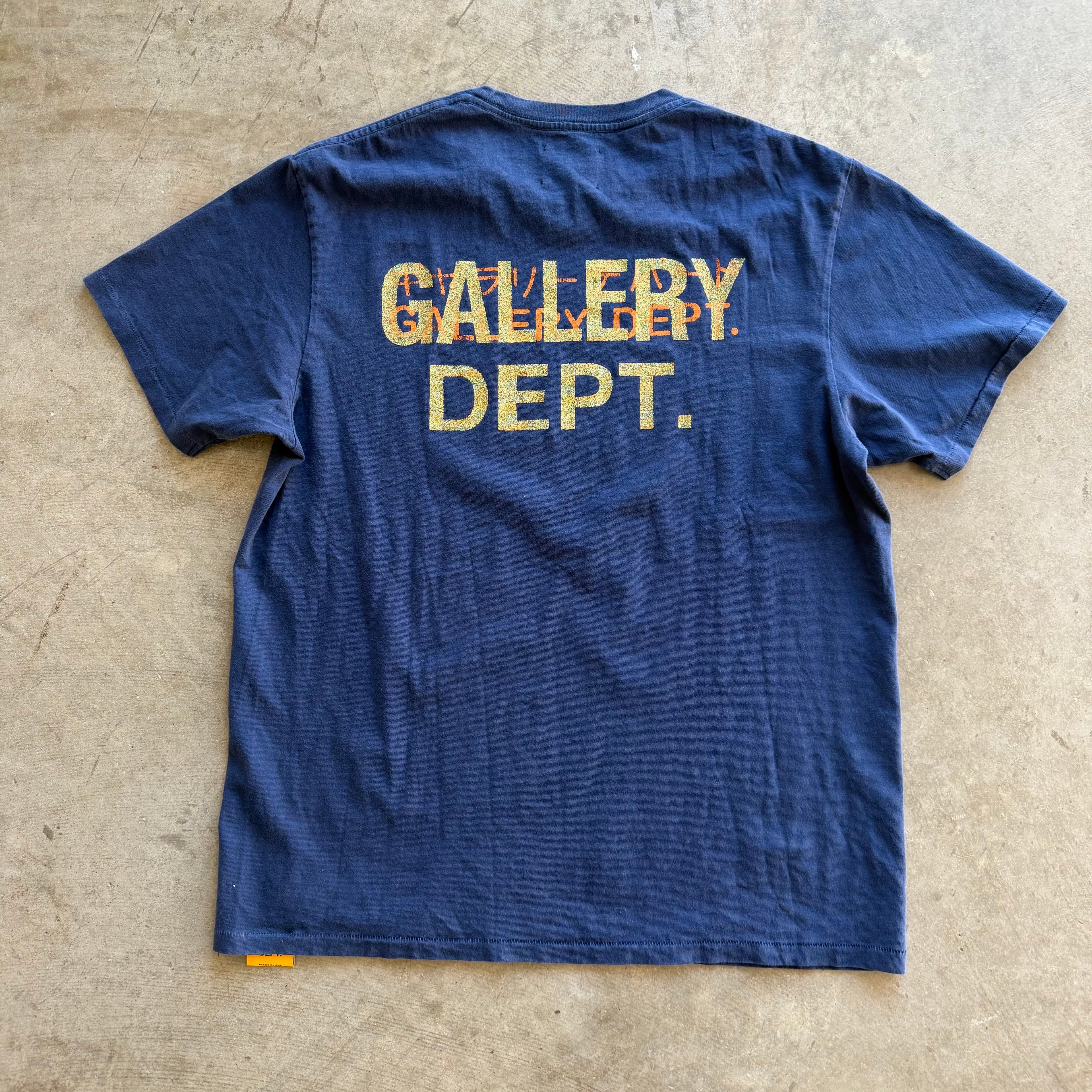 L Gallery Dept Tokyo Tee Navy