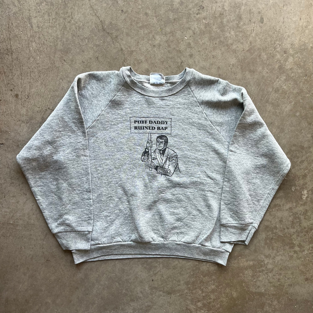 L 00s Puff Daddy Ruined Rap Crewneck