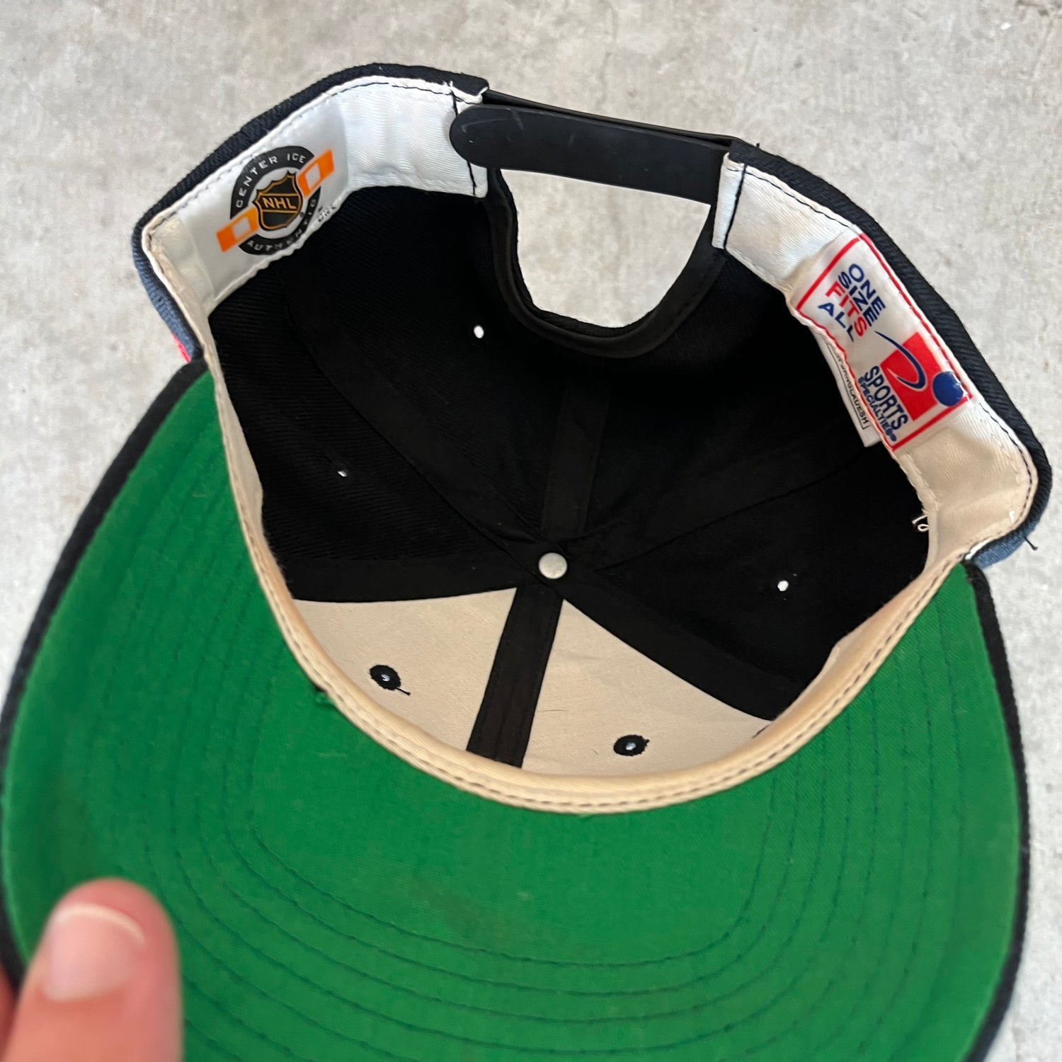 90s Calgary Flames Sports Specialties Snapback