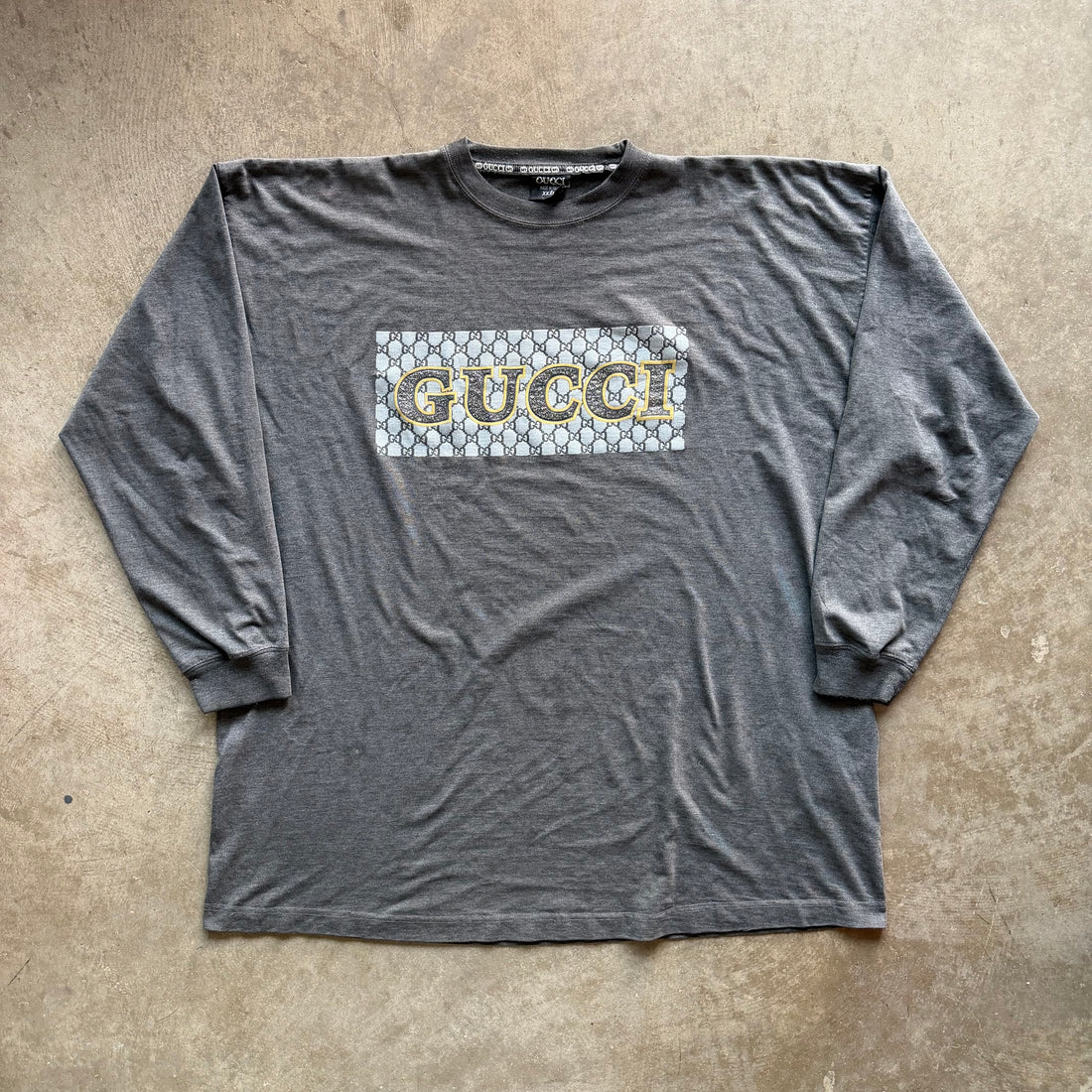 XXXL 90s Bootleg Gucci Longsleeve
