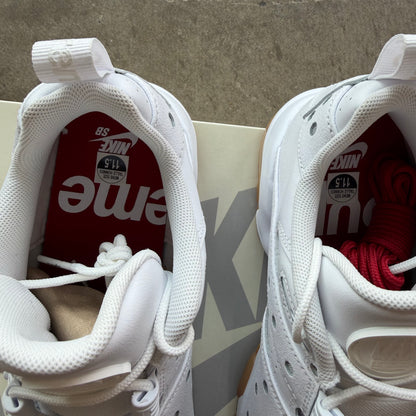 11.5 Nike Supreme CB94 Low White