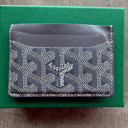 Goyard St Sulpice Card Holder Gray