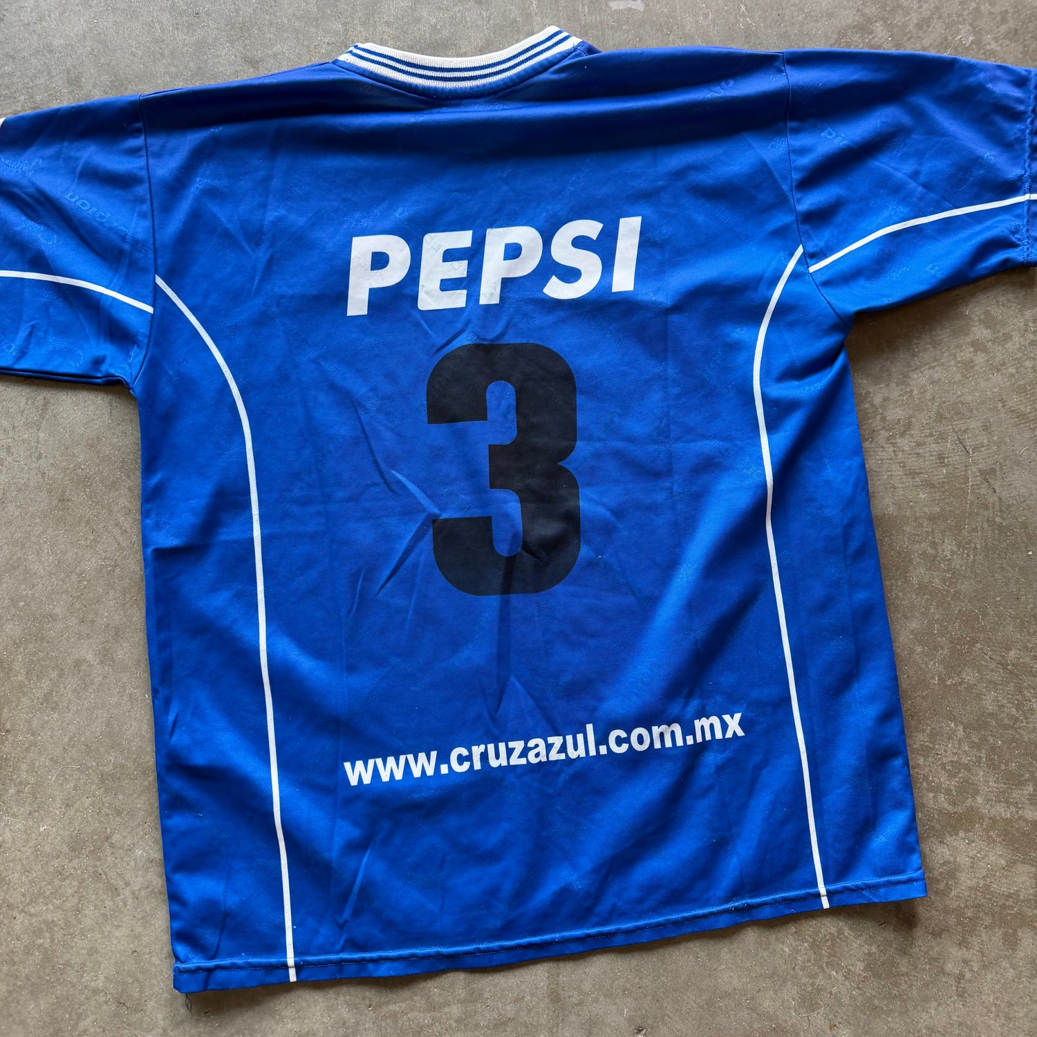 XL Cruz Azulejo Mexico Soccer Jersey