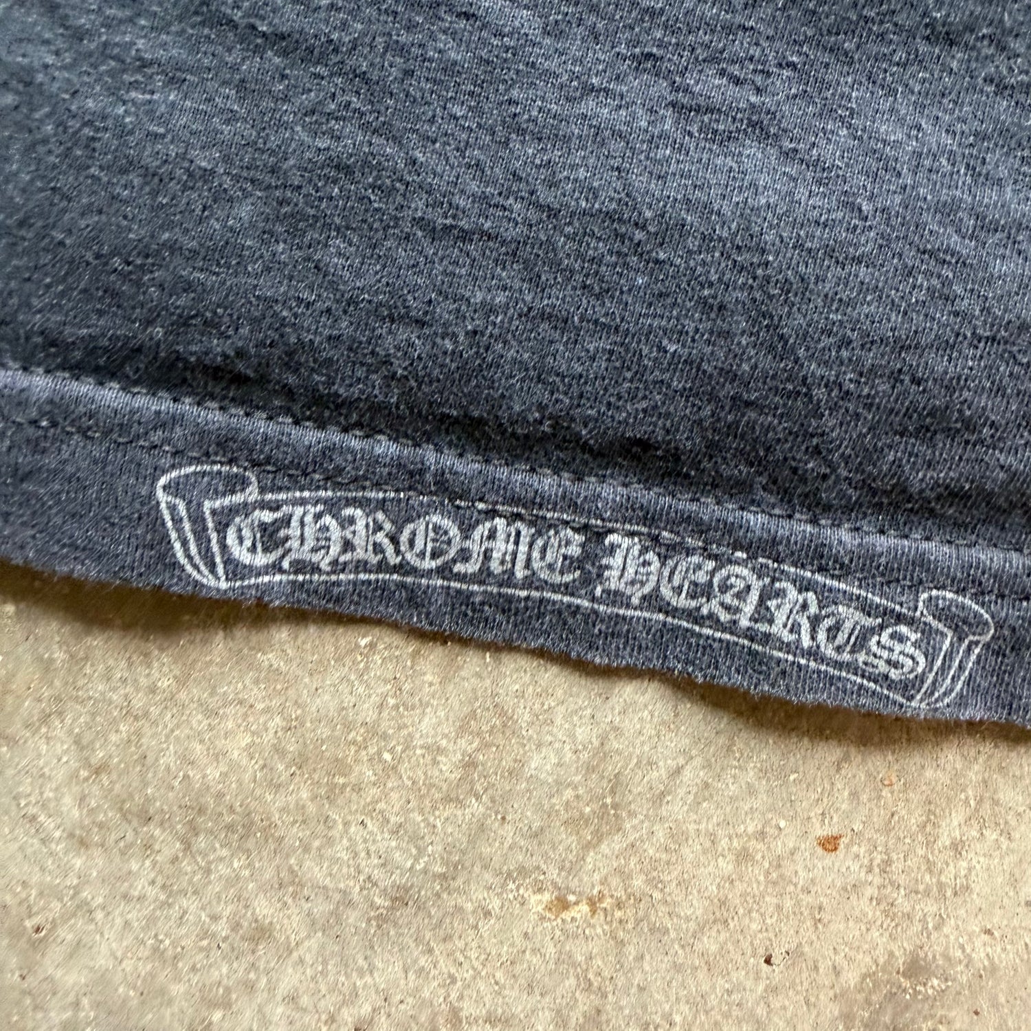 L Vintage Chrome Hearts Cemetery Tee