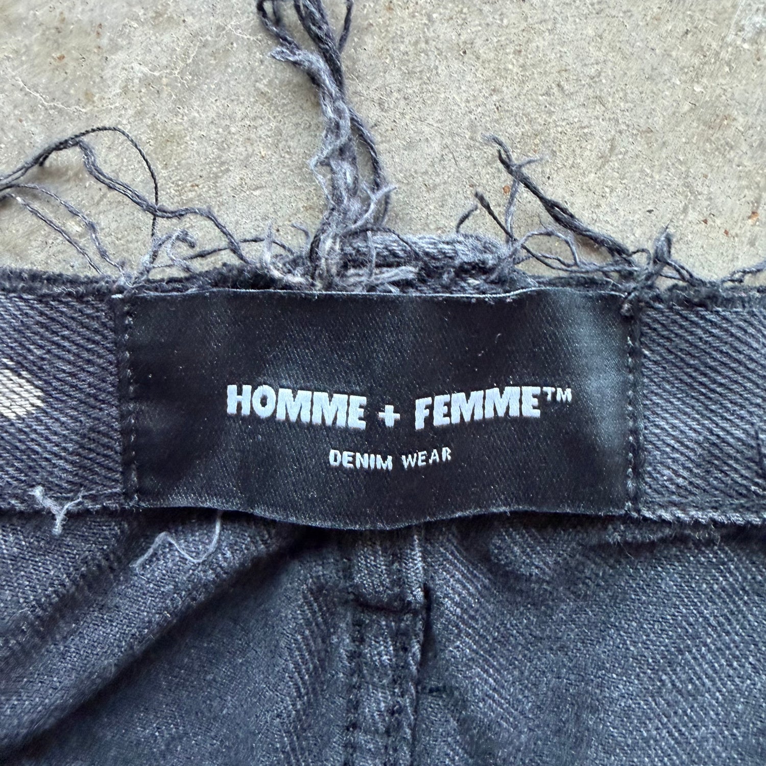 40x32 Homme Femme Bleached Jeans