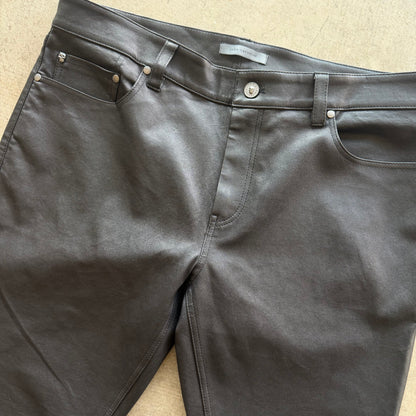 36x33 John Varvatos Rocker Leather Pants