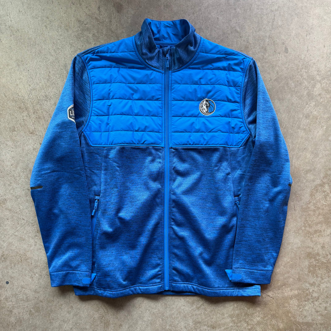 XL Dallas Mavericks Full Zip Warm Up