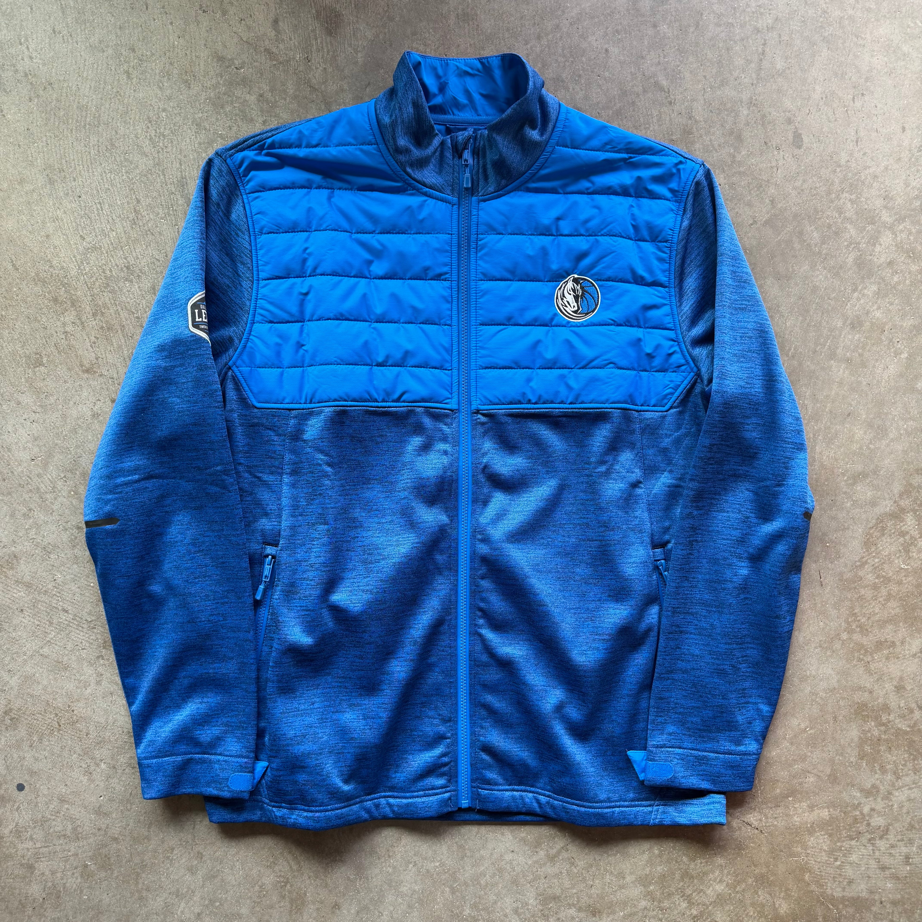XL Dallas Mavericks Full Zip Warm Up