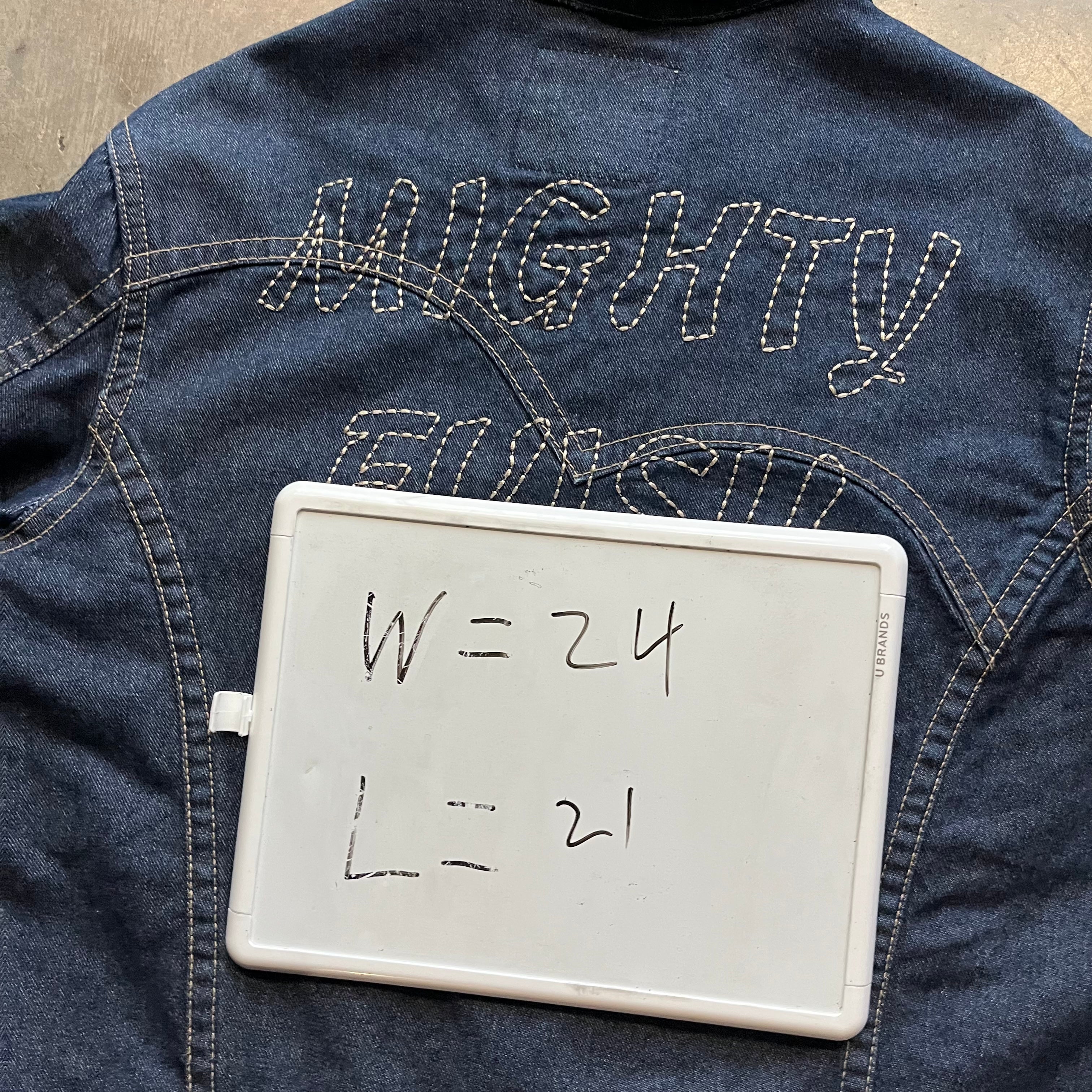 L 00s Mighty Evisu Denim Jacket