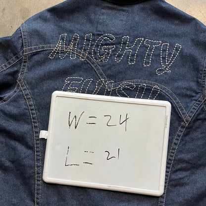 L 00s Mighty Evisu Denim Jacket