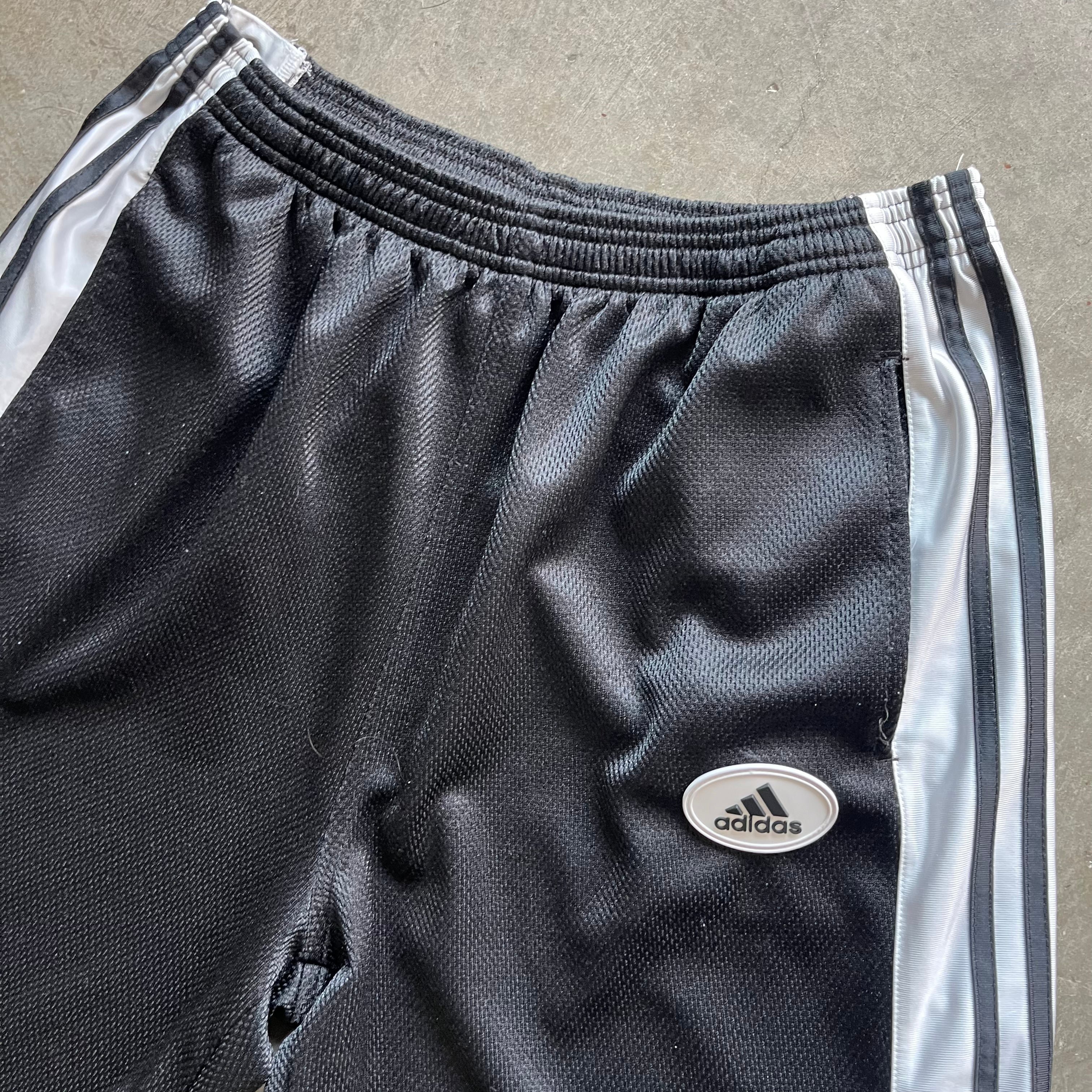 L 90s Adidas Tearaway Pants