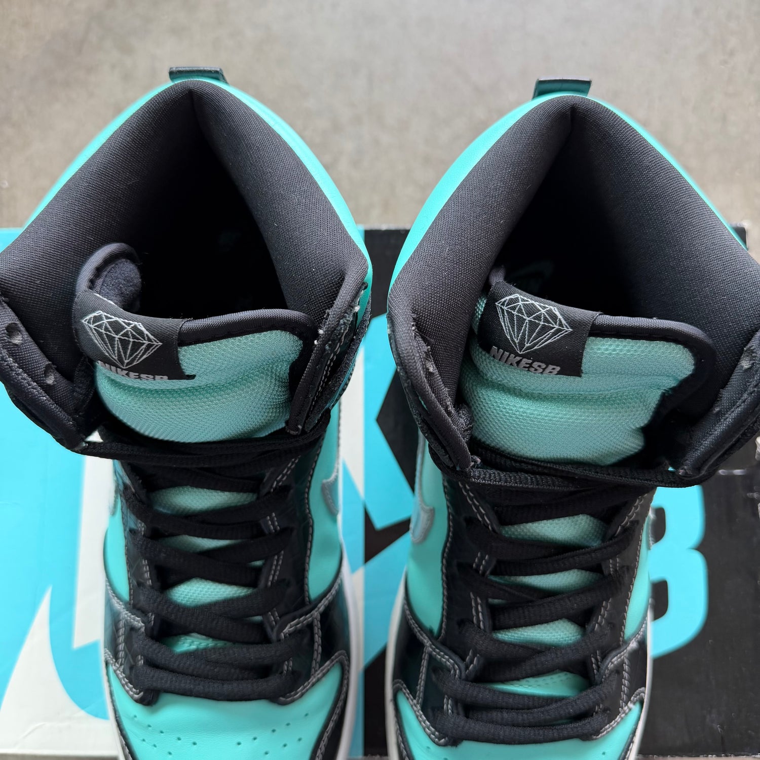 Nike Dunk SB High Diamond SPLY Tiffany