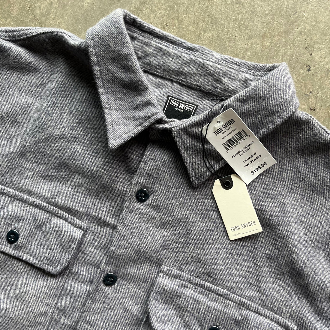 XL Todd Snyder Button Up