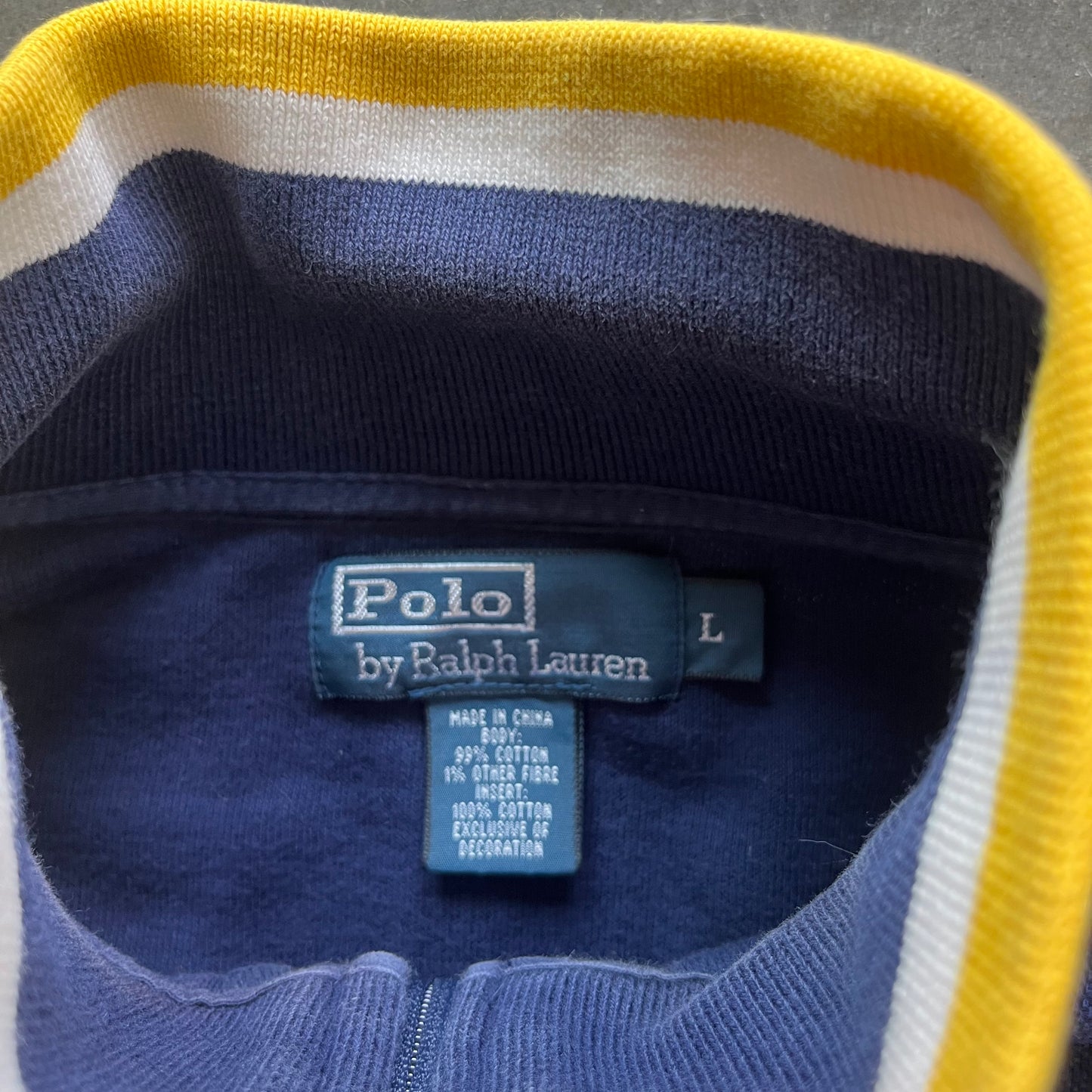 L 00s Polo Full Zip