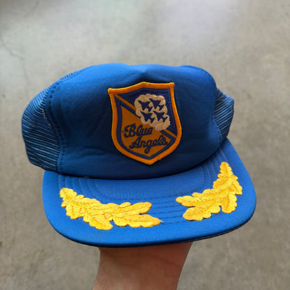 80s Blue Angels Trucker Style Hat