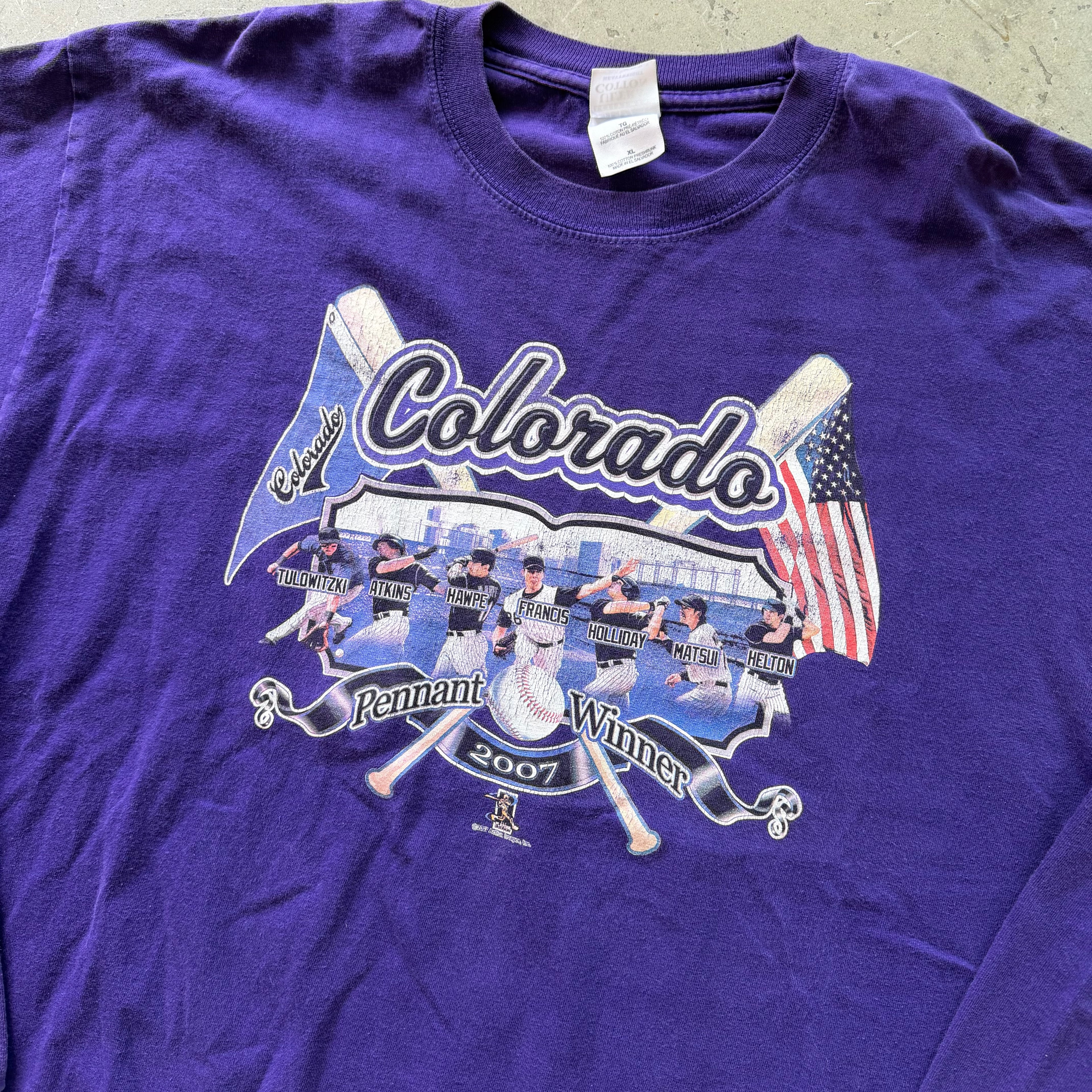 XL 07 Colorado Rockies Longsleeve