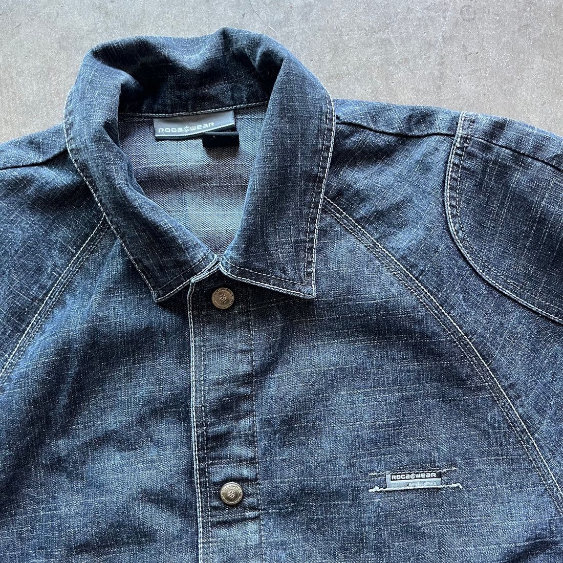 L Y2K SouthPole Denim Jacket