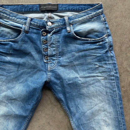 32x32 Art Meets Chaos Jeans