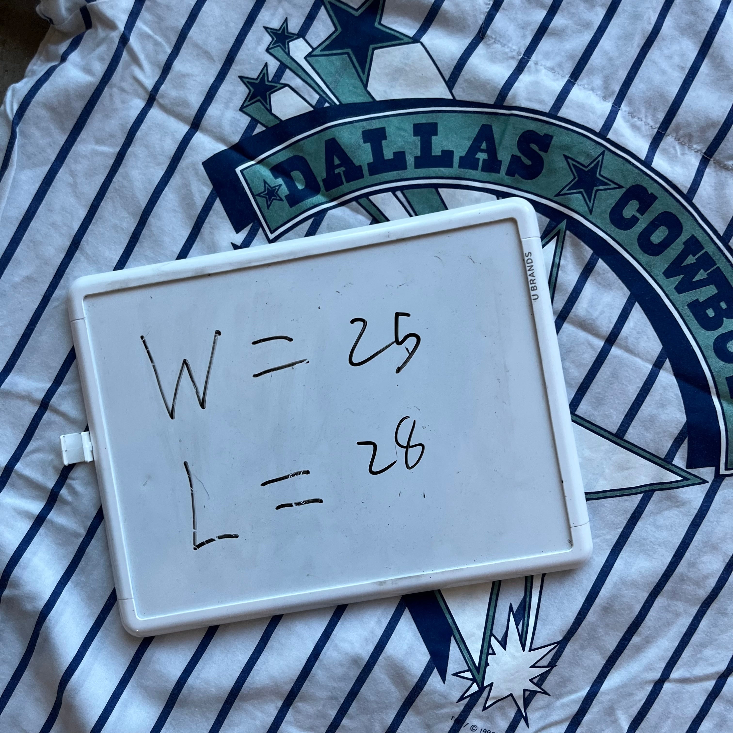 XL 90s Cowboys Sleep Shirt