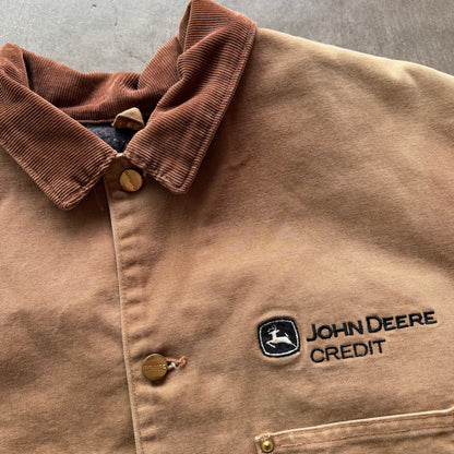 XL 90s John Deer Carhartt Chore Jacket