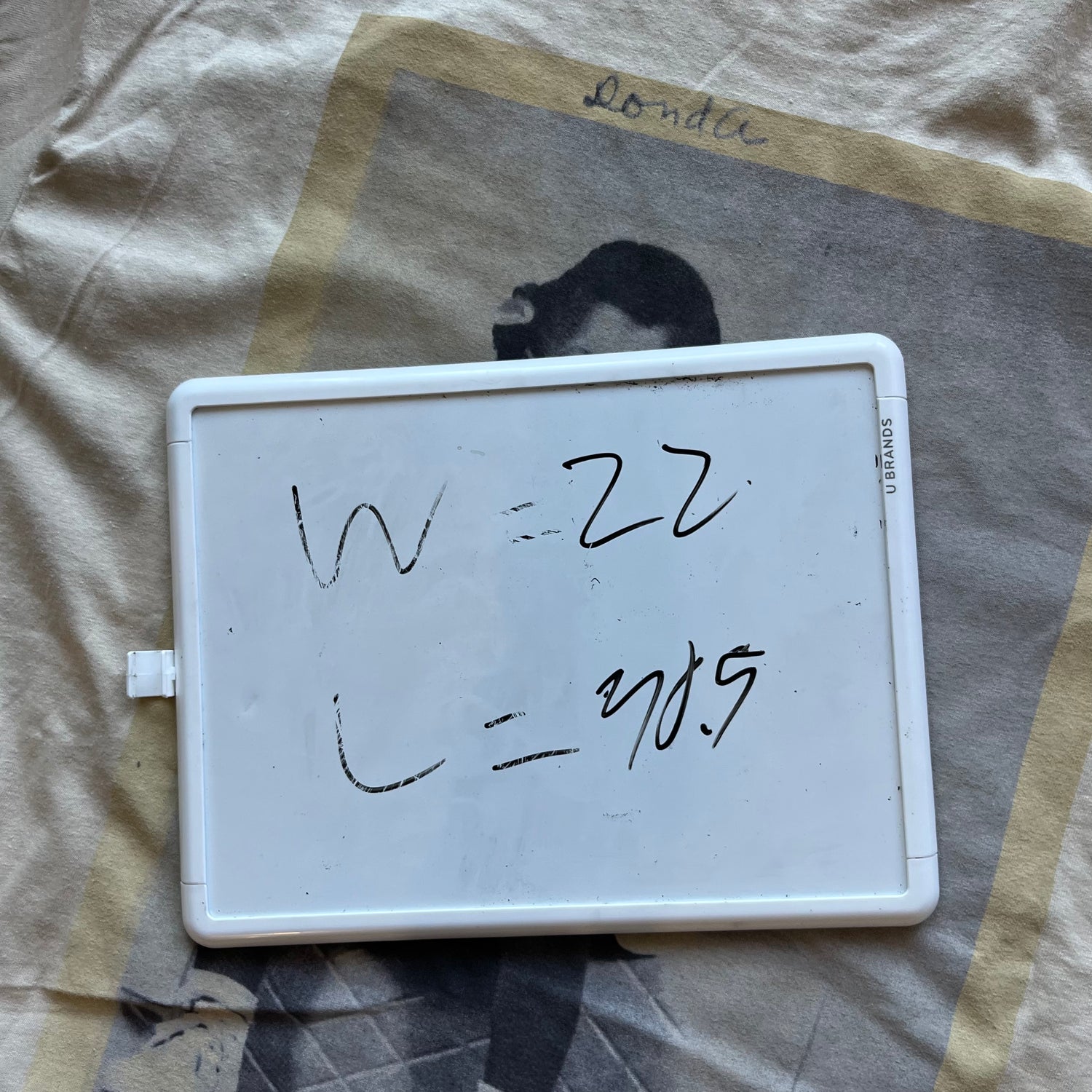 XL Ye Donda Mercedes Light Bone Tee