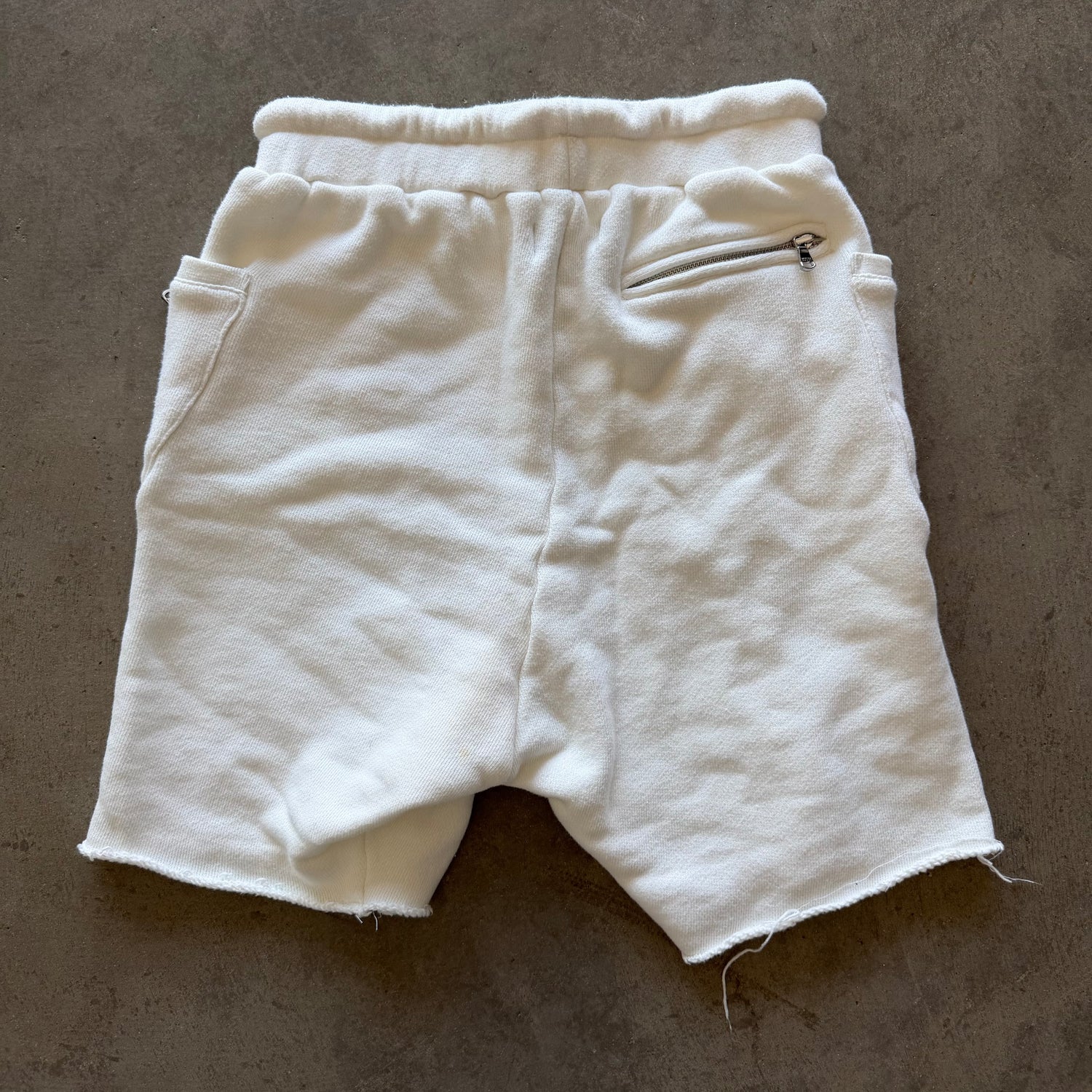 XS Kith White Sweatshorts