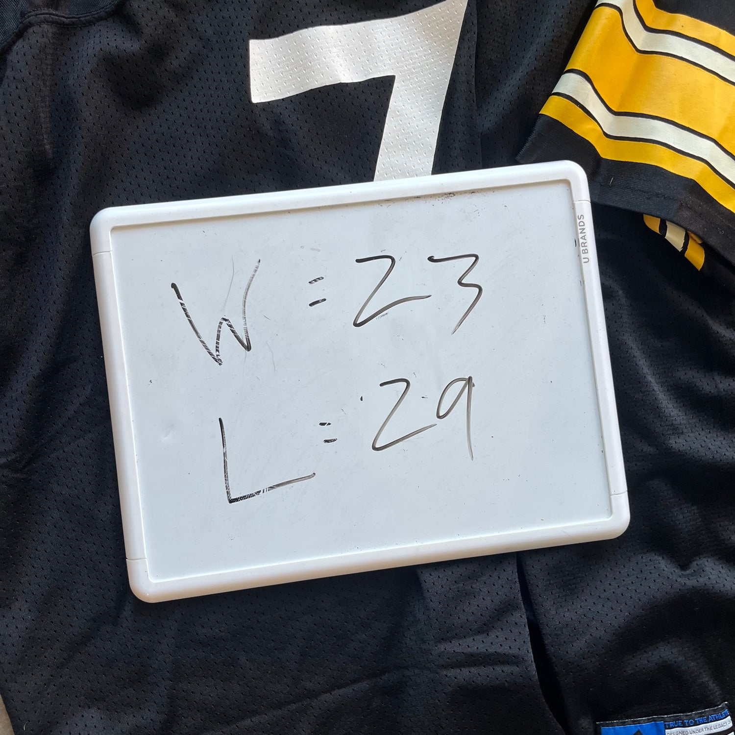 L 00s Pittsburg Steelers Jersey