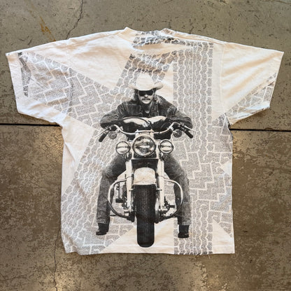 L 90s Alan Jackson AOP Tee