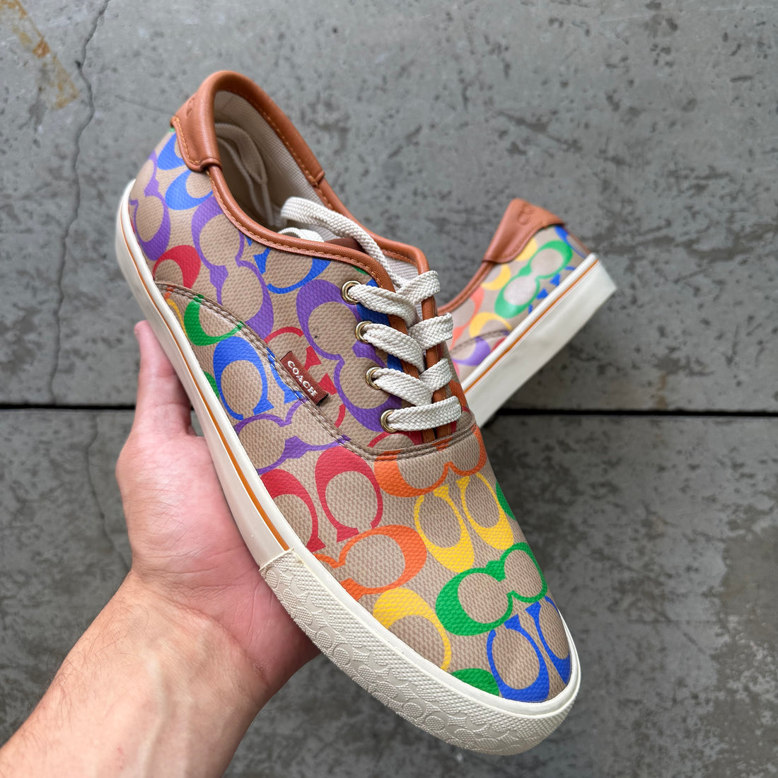 9.5w/8m Vnds Coach CitySole Skate Multicolor