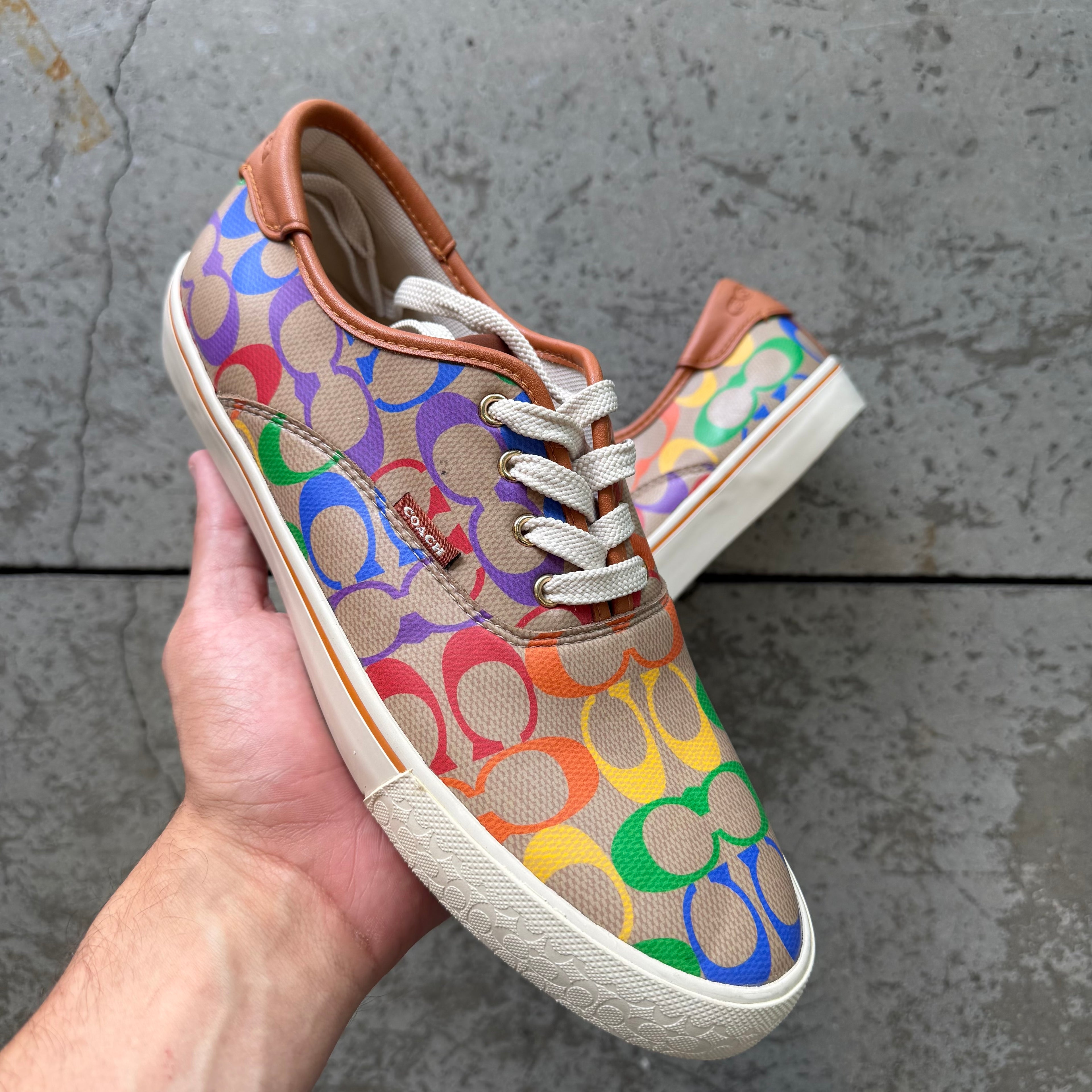9.5w/8m Vnds Coach CitySole Skate Multicolor