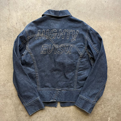 L 00s Mighty Evisu Denim Jacket