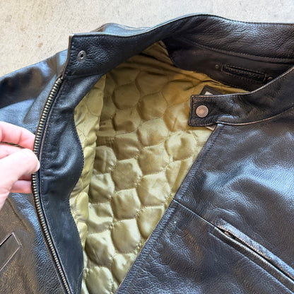 L 00s Wilsons Leather Jacket