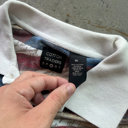 XL Y2K USA Polo Tee