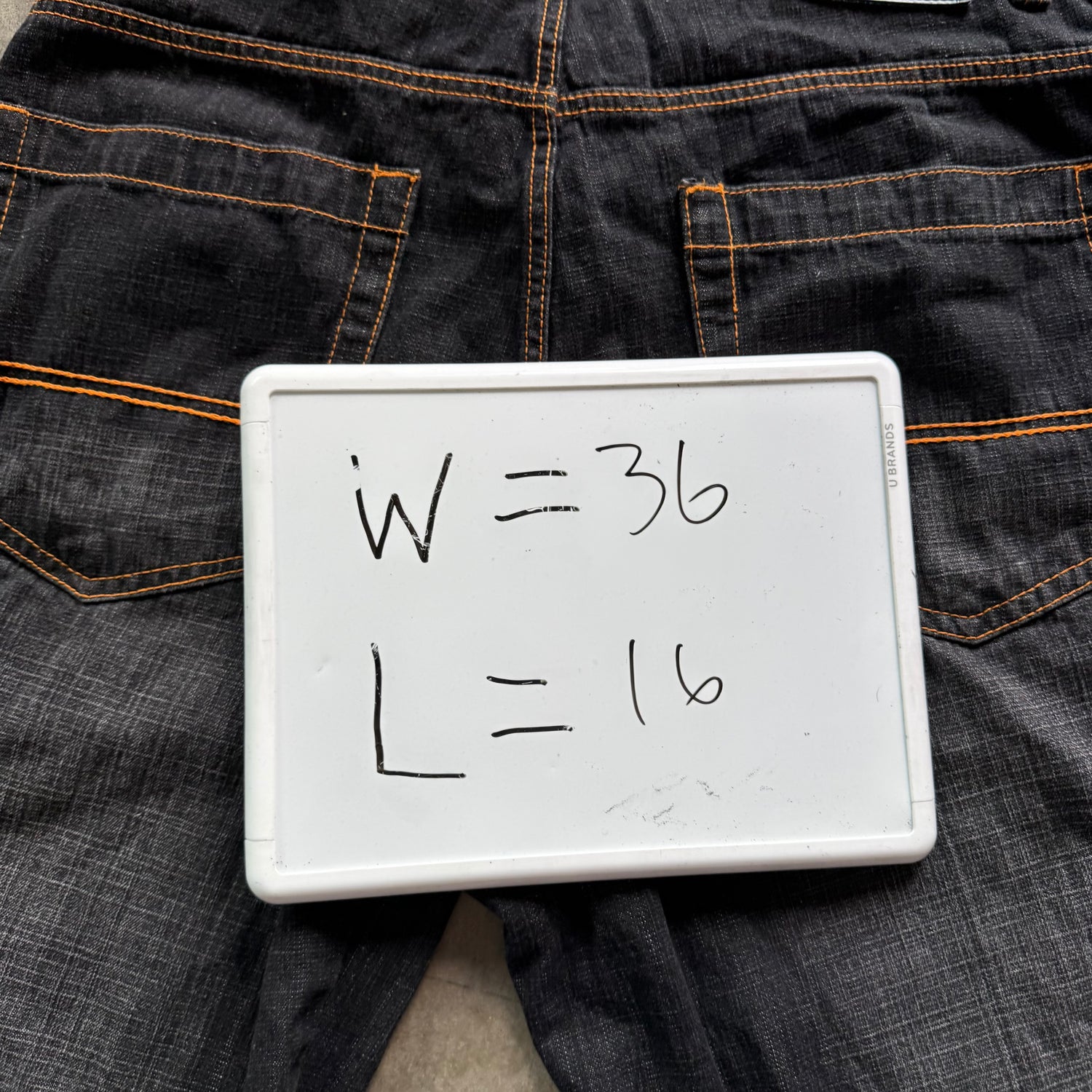 36w Black SouthPole Jorts