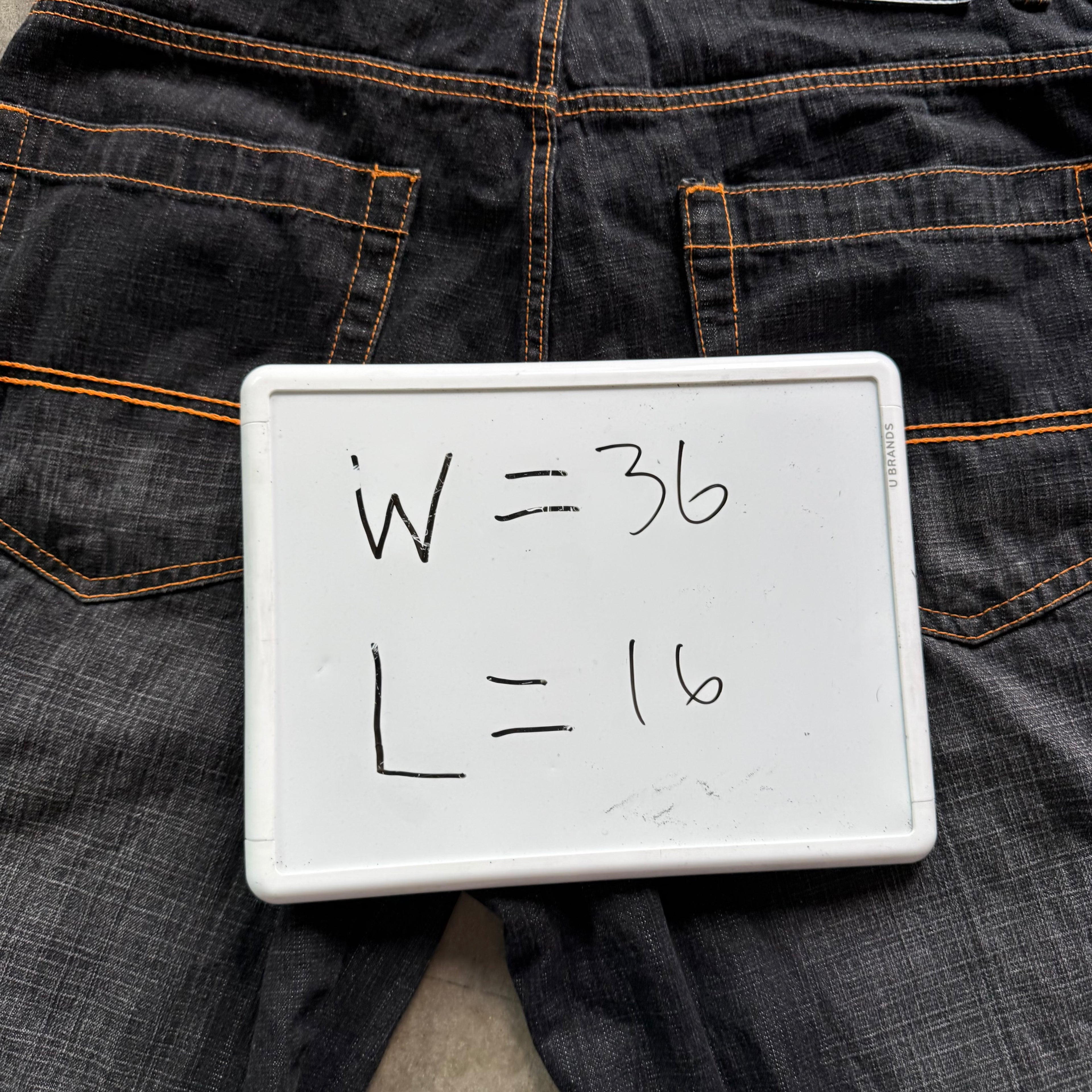 36w Black SouthPole Jorts