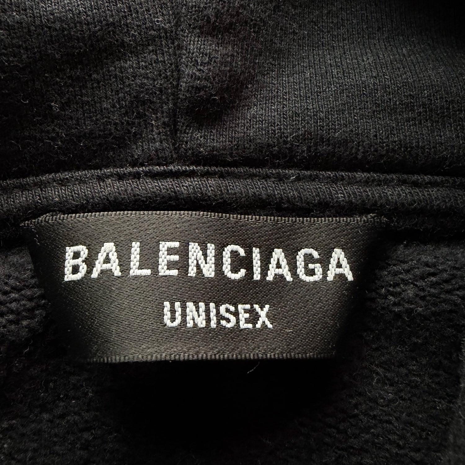 XL Balenciaga Script Logo Hoodie