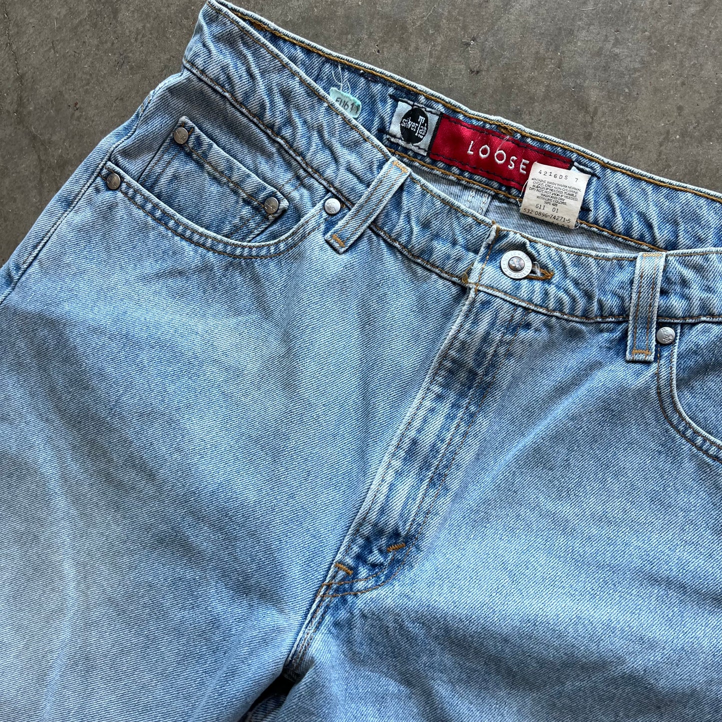 30x30 90s Levis Silvertabs