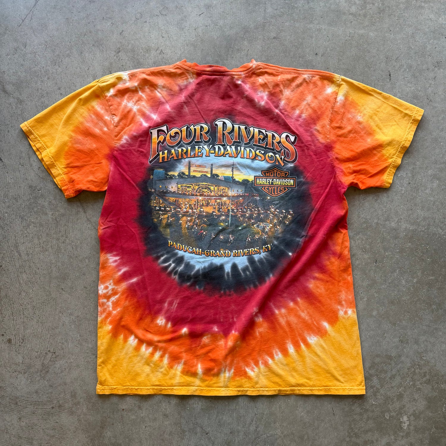 XL 2013 Tye Dye Harley Tee